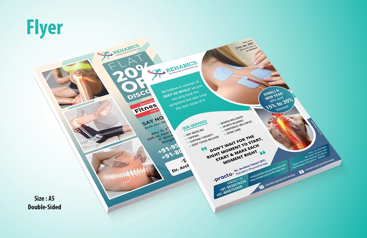 AA Home Flyer design front and back
