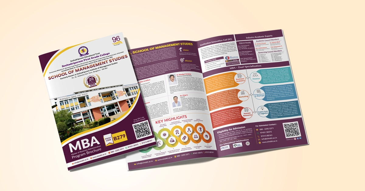 Brochure design