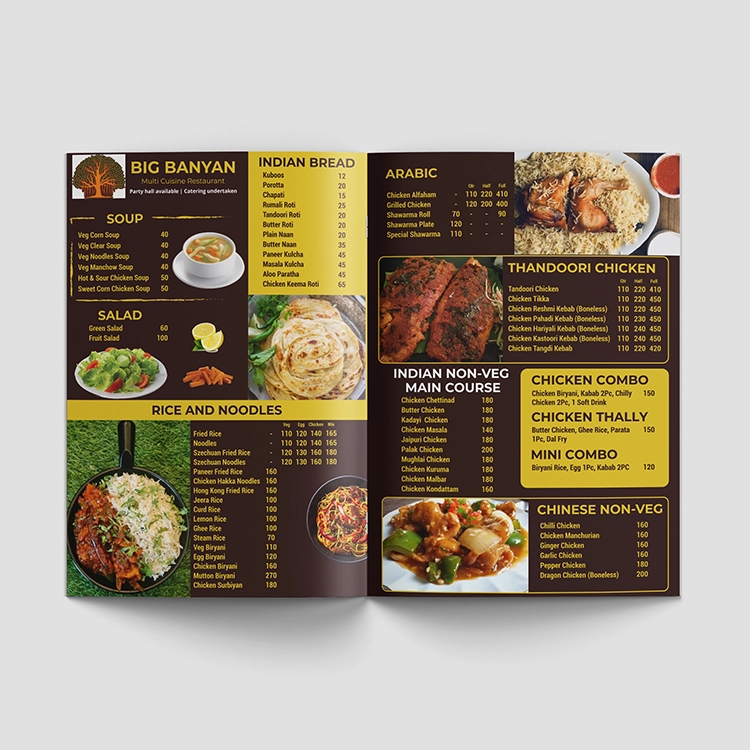 Restaurant Menu Design Restaurant Menu Design