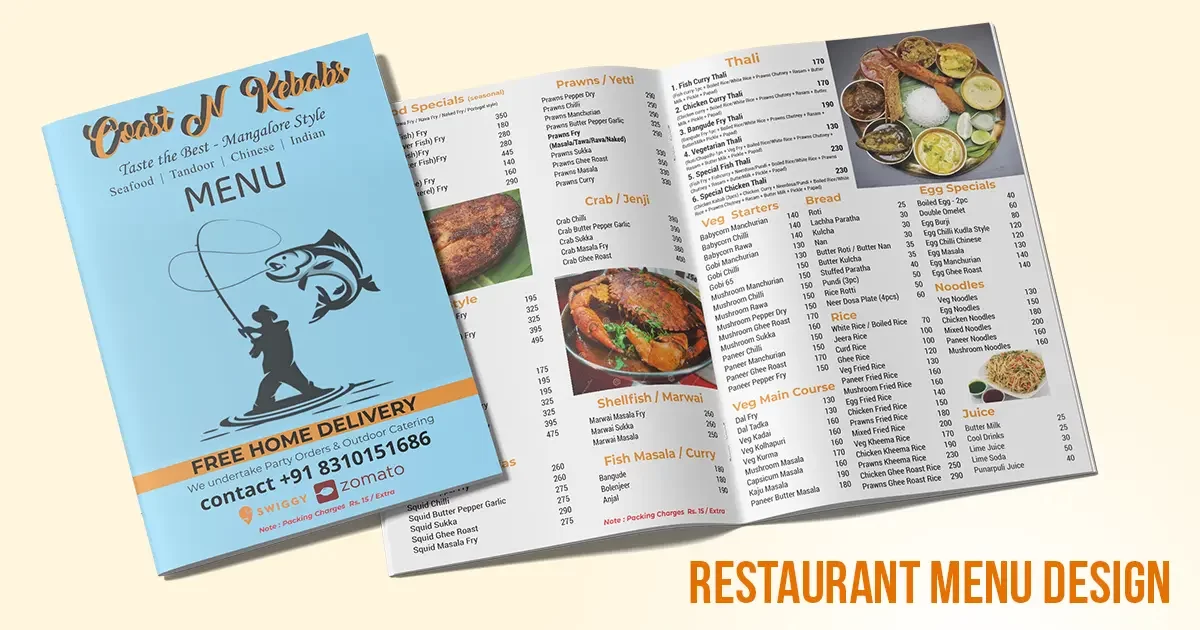 Restaurant Menu Design